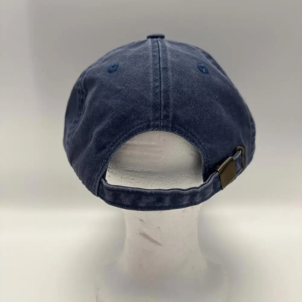 Frankie Jean Mama Script Navy Blue 100% Cotton Baseball Cap Womens OSFM‎